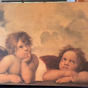 Cherubic Angels Canvas Art